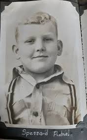 Vintage family photo from Grandmother Pearl's scrapbook