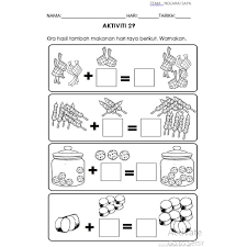 Gambar download pelbagai contoh gambar lembaran kerja aktiviti. Prasekolah Matematik 100 Lembaran Kerja 4 6 Tahun Shopee Malaysia