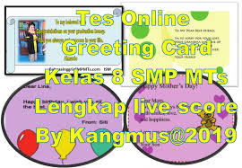 Check spelling or type a new query. Soal Online Greeting Card Live Score Bahasa Inggris Smp Mts