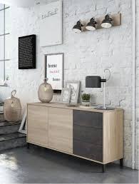 Buffet 2 Portes 3 Tiroirs Portland Pas Cher Buffet But Iziva Com Meuble Bas Cuisine Meuble Salle A Manger Meuble Bas Salle De Bain