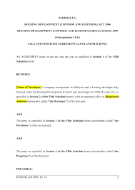 * ‍enters sale and purchase agreement with chemical company of malaysia to buy 3 pieces of leasehold industrial lands for 190 million rgt * ‍deal not expected. Sale And Purchase Agreement Schedule G Template Burgielaw