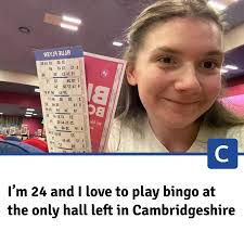There is only one bingo hall left in Cambridgeshire. Although the game is  stereotypically for older people, as someone in my 20s, I love to play a  game of bingo.