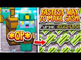 If you have 2 mil, dont go for dragon armour or a more expensive sword, get the treecapitator and you'll make your money back in a few hours. The Fastest Way To Make Money On Hypixel Skyblock Guide Tips Youtube