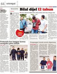 15,789 followers · news & media website. Pemandu Bas Langgar Kereta Mengaku Guna Dadah Klik