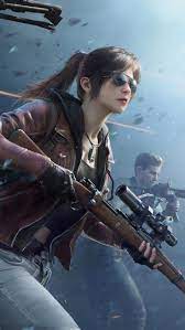 Pubg Girl Sniper With Squad 4k Ultra Hd Mobile Wallpaper Sniper Girl Fighter Girl Mobile Wallpaper