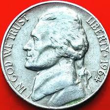 1964 Jefferson Nickel No Mint Mark 6 Double Size Thickness Hard To Find This Coin Zoom As Big As You Can So You Valuable Coins Old Coins Coin Collecting
