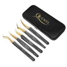 Get the best deal for eyelash extension tweezers from the largest online selection at ebay.com. Buy Eyelash Extension Tweezers Set 5 Pcs For Make Fans Volume Eyelash Extension Precision Lash Tweezers Curved Tip For Professional Lashes Extension Online In Germany B08g4f6kdy