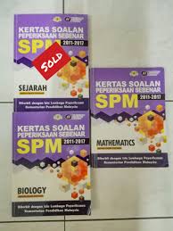 Berdasarkan model soalan spm sebenar. Spm Past Year Books Kertas Soalan Spm Sebenar Analisis Bertopik Mathematics Biology Sejarah English Physics Chemistry Bahasa Cina Chinese åŽæ–‡ Books Stationery Books On Carousell