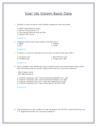 We did not find results for: Doc Soal Uts Sistem Basis Data Shofwa Ika Academia Edu