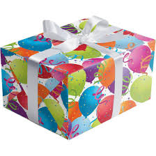 Choose from a great range of wrapping paper. Birthday Party Gift Wrap Wrapping Paper Balloons 8 Rolls 5ft X 30in Present Paper
