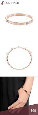 Swarovski louison crystal pearl and crystal bangle bracelet. Swarovski Bracelet Tactic Bangle Rose Gold Plating Swarovski Bracelet Bangles Thin Bangle