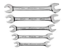 5 Pc Metric Open End Wrench Set Vom705 Snap On Store
