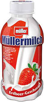 Müllermilch macht aus milch die geilsten momente! Muller Mullermilch Erdbeere 400ml Amazon De Lebensmittel Getranke