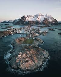 Henningsvær is a short drive from svolvær so any hotel there would suffice, but there are some options for those who want a peaceful. Soccer Field Henningsvaer Norway Forfun