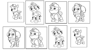 Get hold of these coloring sheets that are full of pictures and involve . Drawing Paw Patrol 44319 Cartoons Printable Coloring Pages