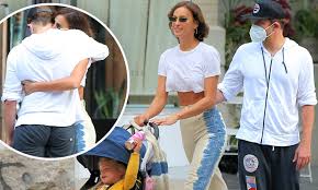 On thursday, they were photographed getting into a car. Bradley Cooper Is Seen Hugging Ex Irina Shayk In First Public Reunion In A Year Daily Mail Online