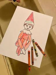 777x800 elf coloring page cute boy elf coloring page elf coloring pages. When Tara Met Blog Easy Elf On The Shelf Ideas For Real Moms