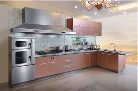 China Project For You Glass Paint Acrylic Stainless Steel Beautiful Modern Kitchen Cabinet China Cabinet Kitchen Cabinets