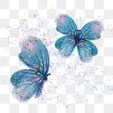 Blue Watercolor Butterfly Wings Hand Painted Butterfly Hand Painted Wing Png Transparent Clipart Image And Psd File For Free Download Butterfly Watercolor Butterfly Illustration Cartoon Flowers