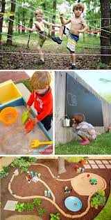 24 Adventurous Back Yard Ideas Backyard Fun Backyard For Kids Kids Play Area