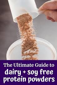 The Ultimate Guide To Dairy Free Soy Free Protein Powders