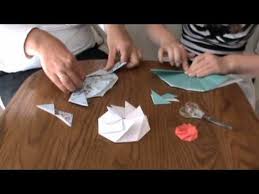 Basteln Falten Papierblume Blume Papier Achteck Origami Youtube Blumen Aus Papier Papierblumen Falten Origami