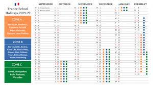 Your browser is currently not supported. Calendar France School Holidays 2021 2022