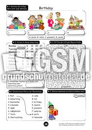 107 klassenarbeiten und übunsgblättter zu mathematik 7. Birthday Erfahrungsfelder Arbeitsblatter Englisch Klasse 3 Grundschulmaterial De
