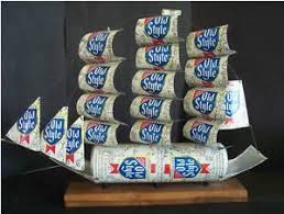Old Style Beer Can Sail Boat Beer Crafts Coke Can Crafts Aluminum Can Crafts