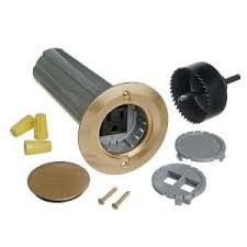 Carlon 1 Gang 11 8 Cu In Non Metallic Drop In Floor Box E971fbdi 2 The Home Depot Floor Boxes Floor Outlets Flooring