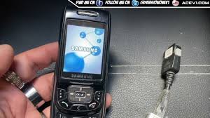 Unlocking Samsung D500 Supersam Network ...