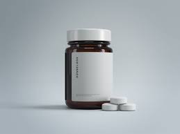 Medicine Bottle With Pills Mockup Free Mockup In 2020 Medicine Bottles Pill Packaging Glass Packaging
