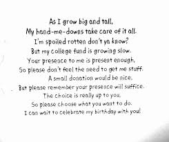 Birthday Party Invitation Poem Elegant Poem For Birthday Invitation To Help Raise College Fund Birthday Poems Birthday Money Gifts Birthday Money