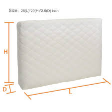 How to measure room size for air conditioning. Creamy White Cover Indoor Winter Air Conditioner Cover Quilted Double Insulation Window Wall Ac Units Cover For Blocking Cold Air Out And Eliminating Dust Buildup Medium 21x14x2 5 Appliances Tools Home Improvement