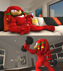 Normal Day Knuckles by MightyK -- Fur Affinity [dot] net