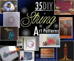 It is 2 pdf files, only template (without background (on white background)/with background). 35 Diy String Art Patterns Guide Patterns