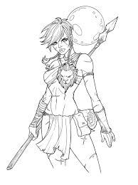 Attarra Scarred Princess By Windriderx23 Jpg 1 189 1 589 Pixels Princess Coloring Pages Princess Coloring Warrior Princess