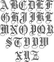 Trying to decipher handwritten records can cause intense frustration,. Image Result For Old English Letters Lettering Alphabet Tattoo Script Fonts Lettering Fonts