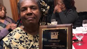 League of Women Voters honors Pfeifer-Gillam 'making democracy work'