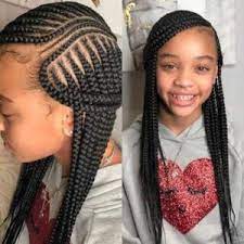 Braids Hairstyle For Black Girls Black Kids Hairstyles Lil Girl Hairstyles Kids Braided Hairstyles