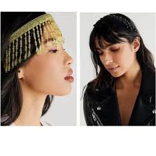 CURRIED MYRRH Gatsby Headband in Peridot Hair Accessories