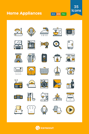Download Home Appliances Icon Pack Available In Svg Png Eps Ai Icon Fonts Copper Appliances Slate Appliances Countertop Appliances