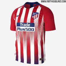 To download atletico madrid kits and logo for your dream league soccer team, just copy the url above the image, go to my club > customise team > edit kit > download and paste the url here. Nike Atletico Madrid 18 19 Home Away Third Kits Footy Headlines