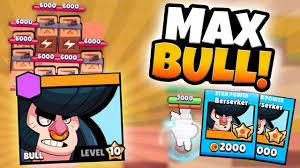 Identify top brawlers categorised by game mode to get trophies faster. New Maxed Best Shotgun Brawler Bull Brawl Stars Max Level 10 Bull Gameplay Youtube