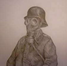 Jun 30, 2020 · the ww1 gas mask drawing is designed to perform the same functions. Ww1 Gas Painting Painting Inspired