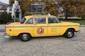 Image result for Federal Yellow 1956 Checker Taxi