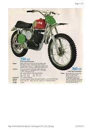 Husqvarna 250 1970 Adversiting Motocross Bikes Enduro Motocross Vintage Motocross