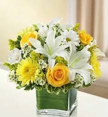 What flower is for healing. Healing Hope Bouquet Yellow White All Occasions Gift Baskets Flowers