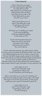 Never Will Give Up On You I Won T Give Up By Jason Mraz Lirik Lagu Lagu Lirik