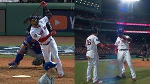 Eduardo nunez trips over austin barnes, helps plate brock holt and makes two amazing catches in game 3 of the world series. Eduardo Nunez Designated By Red Sox